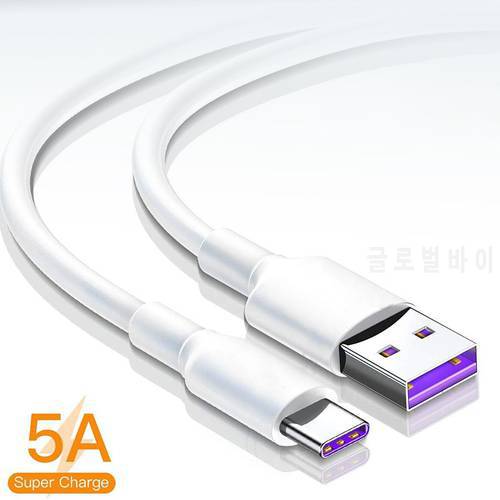 5A Type C Cable Fast Charging for Iphone Huawei Xiaomi Samsung Data Cable Mobile Phone Quick Charging Micro Cables Android Cord