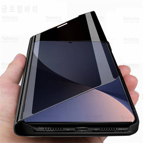 Smart Mirror Magnetic Flip Case For Xiaomi 12 12X Xiami Xiomi Xaomi Mi12 Pro 12Pro Mi 12 X Bracket Shockproof Phone Cover Fundas