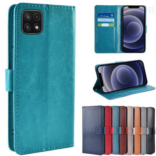 Card Slot Wallet Flip Phone Case on Samsung Galaxy A22s Case Samsung A22s 5G Cover For Galaxy A22s a 22s Business Leather Case