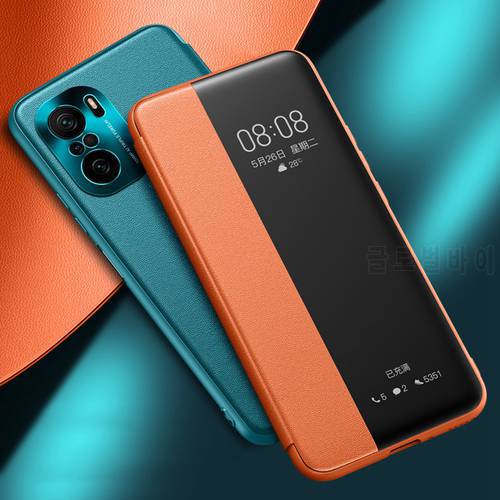 Luxury Leather Flip Phone Case For Xiaomi Mi 11 Lite 5G NE 11i 10S 10 Ultra Mix 4 Poco F3 M4 Redmi K40 K50 Pro Cover Case