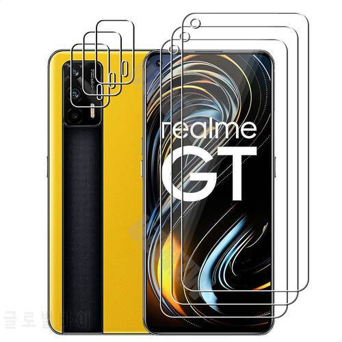 For Realme GT Neo / Realme GT 5G Camera Lens Film and Phone Protective Tempered Glass Screen Protector