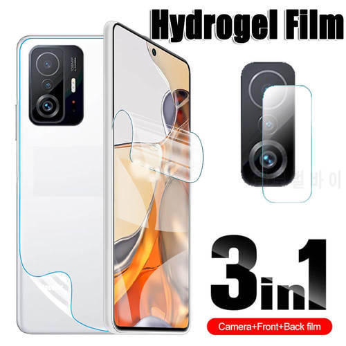 Hydrogel Film For Xiaomi Mi 11T Pro Screen Protector Protective Glass For Xiomi Xaomi Mi11T T11 Pro Mi 11 T 10T Pro Camera Glass