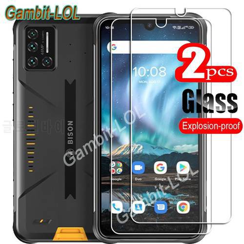For UMIDIGI Bison 2021 Tempered Glass Protective ON UMIDIGIBison 2020 6.3Inch Screen Protector Smart Phone Cover Film