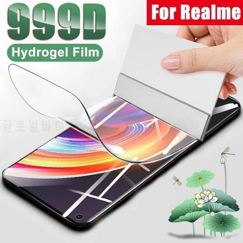 HD Hydrogel Film For Realme GT Neo Flash Full Cover Screen Protectors Not Glass On Realmi Realme GT Master Explorer Edition 2021