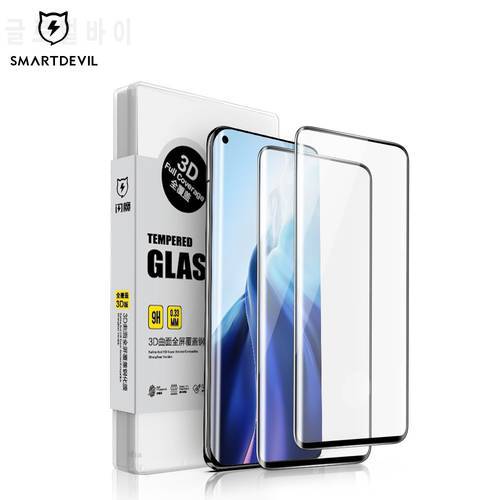 SmartDevil HD Full Cover Tempered Glass for Xiaomi Mi 11 Pro Ultra Lite Screen Protector for Xiaomi Mi 10 Ultra Pro 10S Film