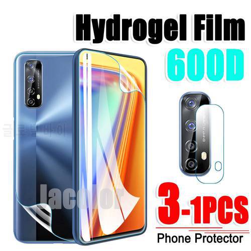 Safety Hydrogel Film For OPPO Realme 8 Pro Back Screen Protector Camera Glass For Real me 7 Realme8 Realme7 Pro Water Gel Film