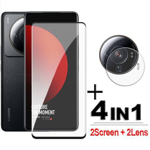 For Xiaomi 12S Ultra Glass 3D Full Cover Curved Screen Protector Xiaomi 12S Ultra Tempered Glass Xiaomi 12 12X 12S Pro Lens Film