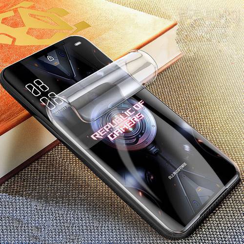 Soft Hydrogel Film for ASUS ROG Phone 6 Pro 5 3 2 ZS660KL TPU Screen Protector for ASUS Rog 6pro Full Cover Protective Film