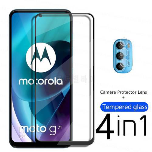 Full Cover Glass For Motorola Moto G71 5G Glass Moto G31 G41 G51 G71 5G Screen Protector Tempered Glass Phone Film Moto G71 5G