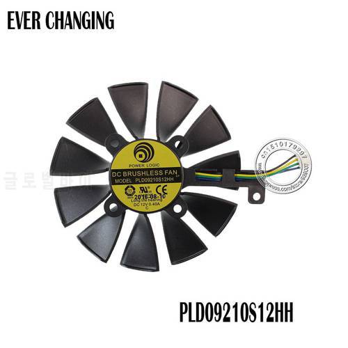 87MM PLD09210S12HH 4Pin 0.40A Cooling Fan For GTX 980 Ti GTX 1050 1060 1080 1070 RX 480 470 Graphics Card Cooler Fan