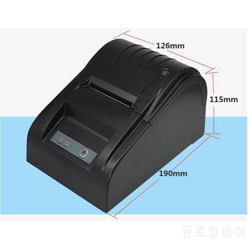 TP-5806 USB Port 58mm thermal Receipt printer POS printer low noise printer Serial, Parallel, Bluetooth