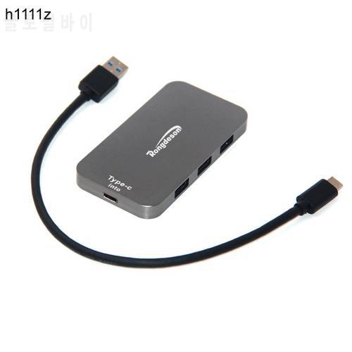 USB C HUB USB-C to 3.0 HUB Thunderbolt 3-Ports Adapter + Dual Ports USB C for MacBook MateBook DELL Xiaomi Lenovo Type C USB HUB