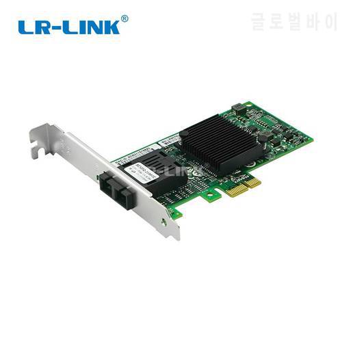 LR-LINK 9260PF-LX gigabit ethernet PCI-Express Network card adapter fiber optical For PC intel 82576 Compatible E1G42EF NIC