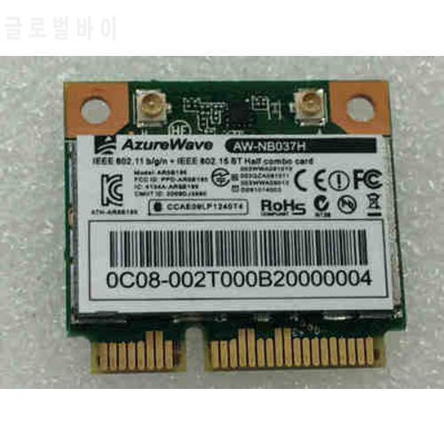 Wholesale New For Atheros AR5B195 AzureWave AW-NB037H AR9285 Half Mini PCI-E WIFI + for Bluetooth-compatible 3.0 Wireless Card