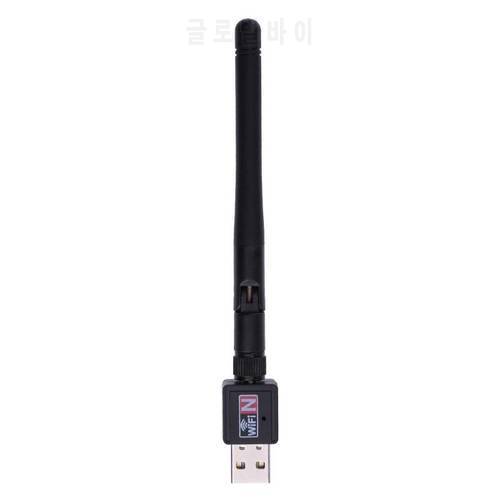 ALLOYSEED 300Mbps USB 2.0 300M WiFi Wireless Network Card 802.11 b/g/n LAN Adapter with rotatable Antenna for Laptop Computer