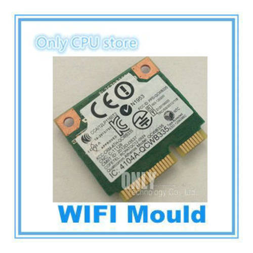 150M Atheros DW1705 Wireless 802.11N+Bluetooth 3.0 150Mbps Wifi Half Mini PCI-E Wlan card for DELL Asus Acer Toshiba