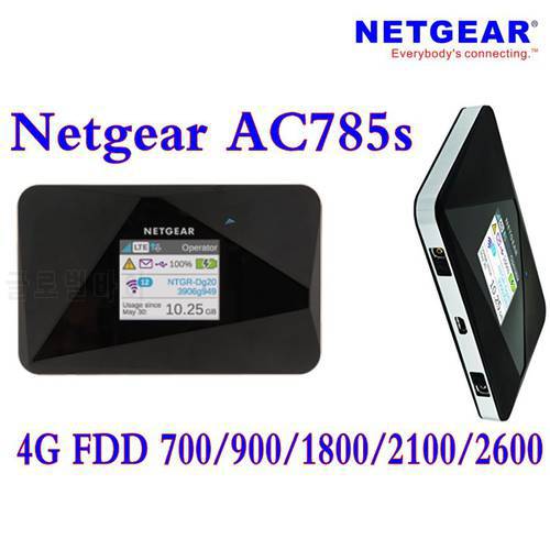 Aircard AC785s LTE 4g router netger 785s Aircard 4g lte mifi router dongle 4G LTE pocket wifi router plus 2pcs 4g antenna