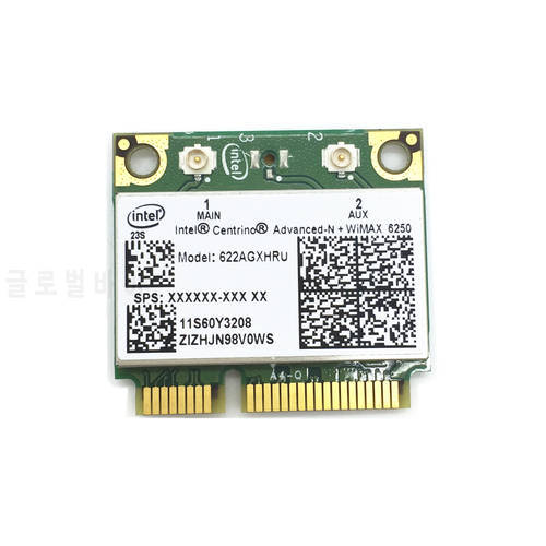 For Advanced-N + WiMAX Intel 6250 6250AGX 300Mbps DUAL BAND Card for T410 T420 X201 T510 X220