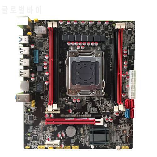 X79 motherboard LGA 2011 MATX USB3.0 SATA3 PCI-E 4*16G REG ECC memory support Xeon E5 processor