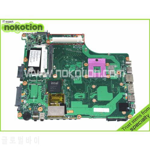 NOKOTION 1310A2171546 V000127060 Laptop motherboard for toshiba Statellite system unit A300 A305 PSAGCH GM45 DDR2