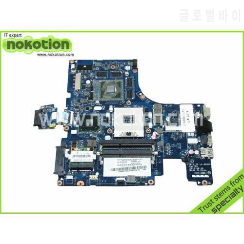 NOKOTION Laptop Motherboard for Lenovo ideapad Z500 mianboard LA-9061P HM76 NVIDIA GT635M DDR3 Free Shipping +CPU