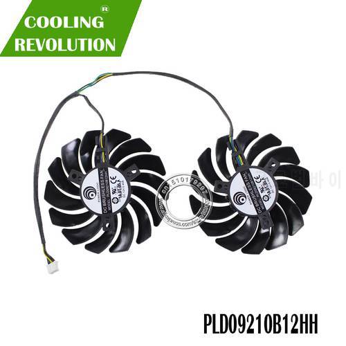 New 87MM PLD09210B12HH 4Pin Cooler Fan For MSI ARMOR RX470 RX 480 RX570 RX580 Graphics Video Card Cooling Fans