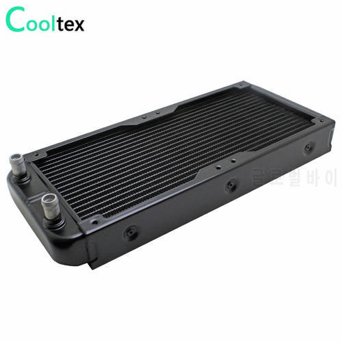 240mm water cooling radiator for Chip CPU GPU VGA RAM Laser cooling cooler Aluminum Heat Exchanger