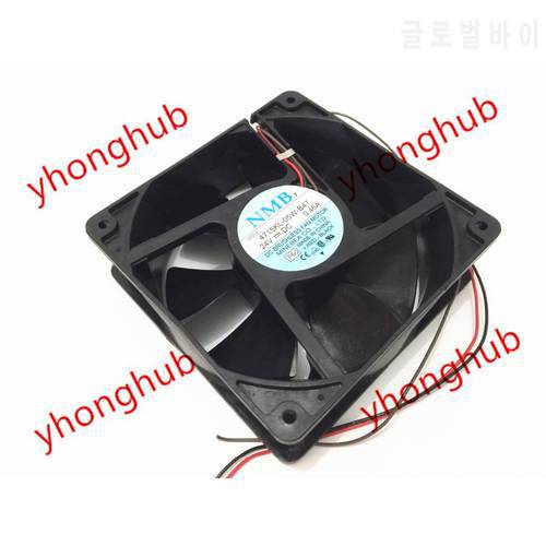 NMB-MAT 4715KL-05W-B47 P60 DC 24V 0.67A 120x120x38mm 2-wire Server Cooling Fan