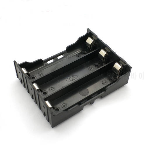 18650 Battery Holder 3x18650 Battery Case Lithium Battery Box With Pin For 3 * 18650 batteries (3.7V) DIY