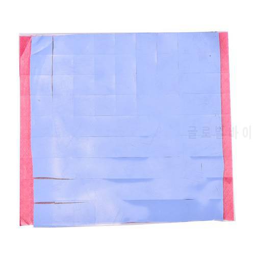 100*100*2mm Thick PC GPU CPU Silicone Pad Computer Heatsink Cooling Thermal Conductive Silicone Pad Cut/Uncut Silicon Mat