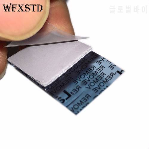 10Pcs 1.25mm Silicon Thermal Pad For LAIRD notebook graphics memory Beiqiao thermal silica thermal pad T-FLEX750 thermal pad