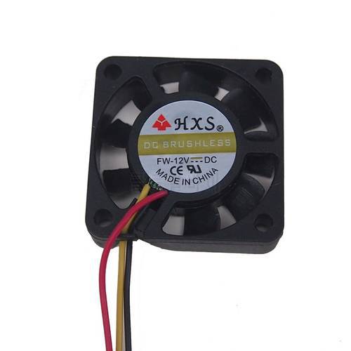1Pcs Black 4cm 2pin(or 3pin) 12V 40mm x 10mm 4010 Brushless DC vga Fan PC Cooling Cooler Fan