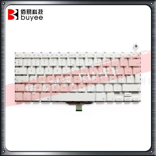 White Black Color A1181 French Keyboard For Macbook Air A1181 A1185 FR Keyboard Replacement