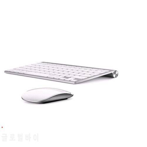 2021 NEW Version 2.4G Ultra-Thin Chocolate Key Wireless Keyboard Mouse Combos for Apple Mac Pc WindowsXP/7/8/10 Smart Tv Box