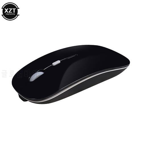 New Rechargeable Wireless Mouse Silent Mute USB Optical Mouse 2.4GHz Super Slim Mouse Mice for Computer PC Tablet