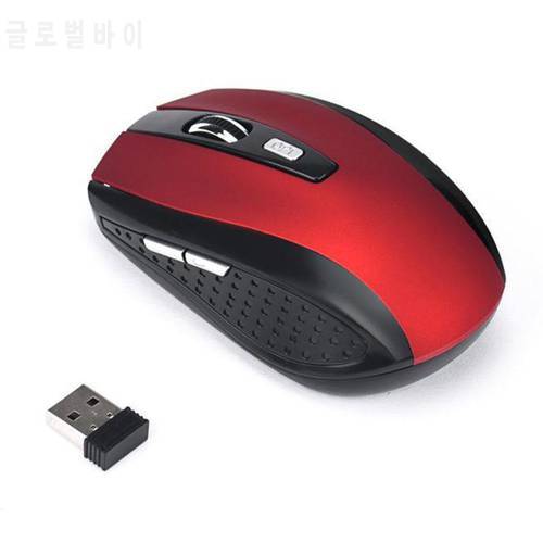 2.4GHz Wireless Gaming Mouse 1200DPI Ergonomic USB Receiver Mice for PC Laptop Mice