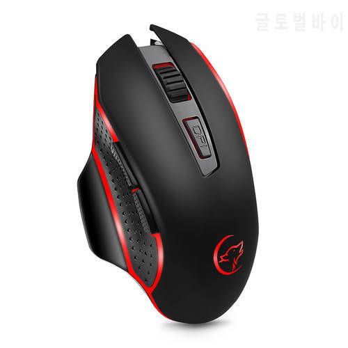G821 Gaming Mouse Wireless Mouse Adjustable 2400DPI Optical Computer Mouse 2.4Hz Mice for PC Laptop