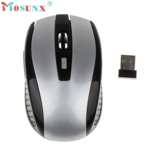 Mouse Raton Portable 2.4G Wireless Optical Mouse Mice For Computer PC Laptop Gamer PC Laptop Computer Mouse Mice 18Aug2