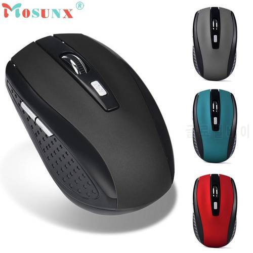 Mouse Raton 2.4GHz Wireless Gaming Mouse USB Receiver Pro Gamer For PC Laptop Desktop Computer Mouse Mice 18Aug2