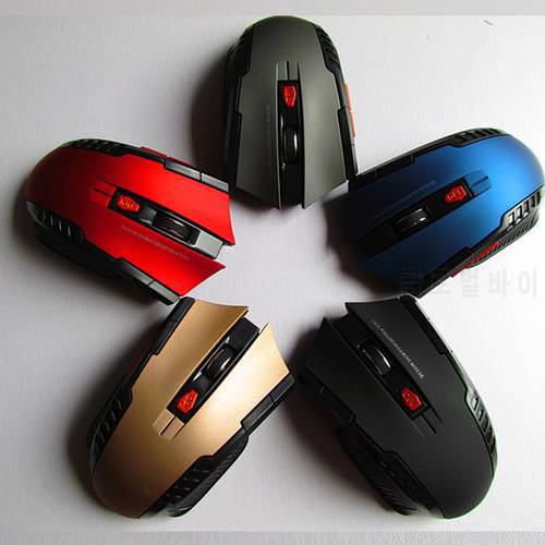 2.4Ghz Mini Portable Wireless Optical 1200DPI Adjustable Professional Gaming Game Mouse Mice For PC Laptop Desktop