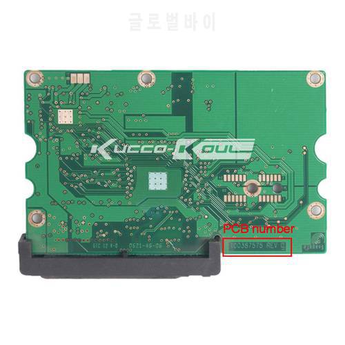 hard drive parts PCB logic board printed circuit board 100387575 for Seagate 3.5 SATA hdd data recovery hard drive repair