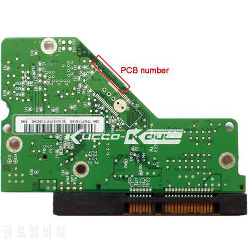 HDD PCB logic board 2060-701477-002 REV A for WD 3.5 SATA hard drive repair data recovery