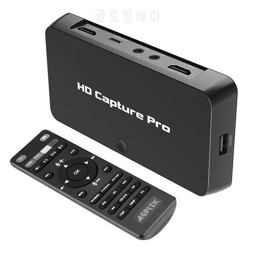 Ezcap295 HD Video audio capture pro, convert HDMI/YPbPr to HDMI/USB Flash disk ,HDCP code, 1080P for game equipment