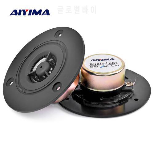 AIYIMA 2Pcs 3 Inch Mini Audio Portable Speakers 4 Ohm 30W Altavoz Portatil Tweeter Altavoz BT Speaker DIY Home Theater