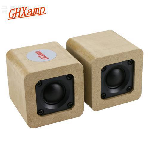 GHXAMP Neodymium Tweeter Speaker 6ohm 15W Silk Film for Full Range Maze Speaker Treble Compensation With Capacitance 1Pairs