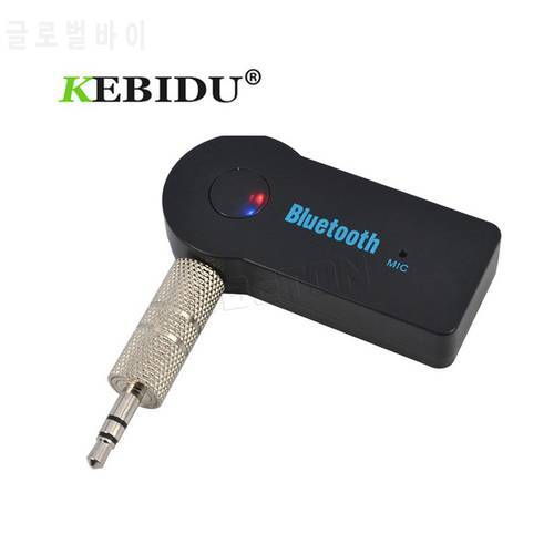 kebidu Bluetooth 3.5mm MP3 Speaker Adapter Mini Audio Receiver Jack Transmitter AUX Music Car Kit for Car