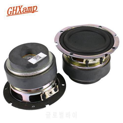 GHXAMP 2.75 inch Full Range Speaker DIY 4Ohm 15W For Computer loudspeaker Mid Bass Sound Box 2pcs