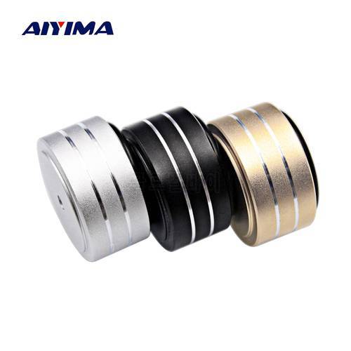 AIYIMA 4Pcs 40*20mm Speaker Spikes Foot Pads Active Speakers Case Shock Speaker Repair Parts Accessories DIY For Home Theater