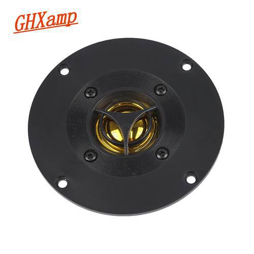 GHXAMP 4 inch Dome Tweeter Speakers Golden Polyester Soft Film TREBLE Loudspeaker Home Theater DIY 8OHM 30W 1PCS
