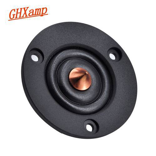 GHXAMP 2 inch Dome Tweeter Speaker Unit HIFI Silk Film 6ohm 30W Car Tweeter Loudspeaker Home Theater DIY Soundbox F0-20 KHZ 2PCS